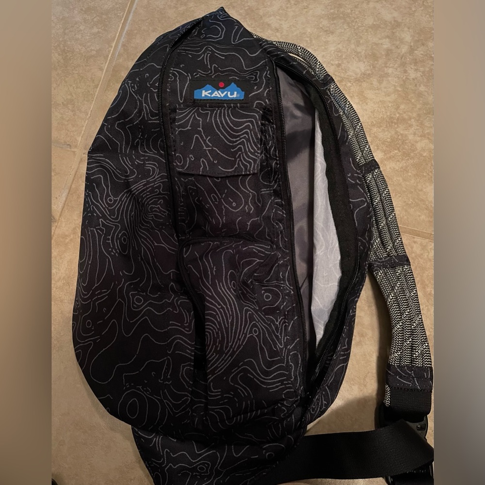 Kavu Sling Rope Black Gray